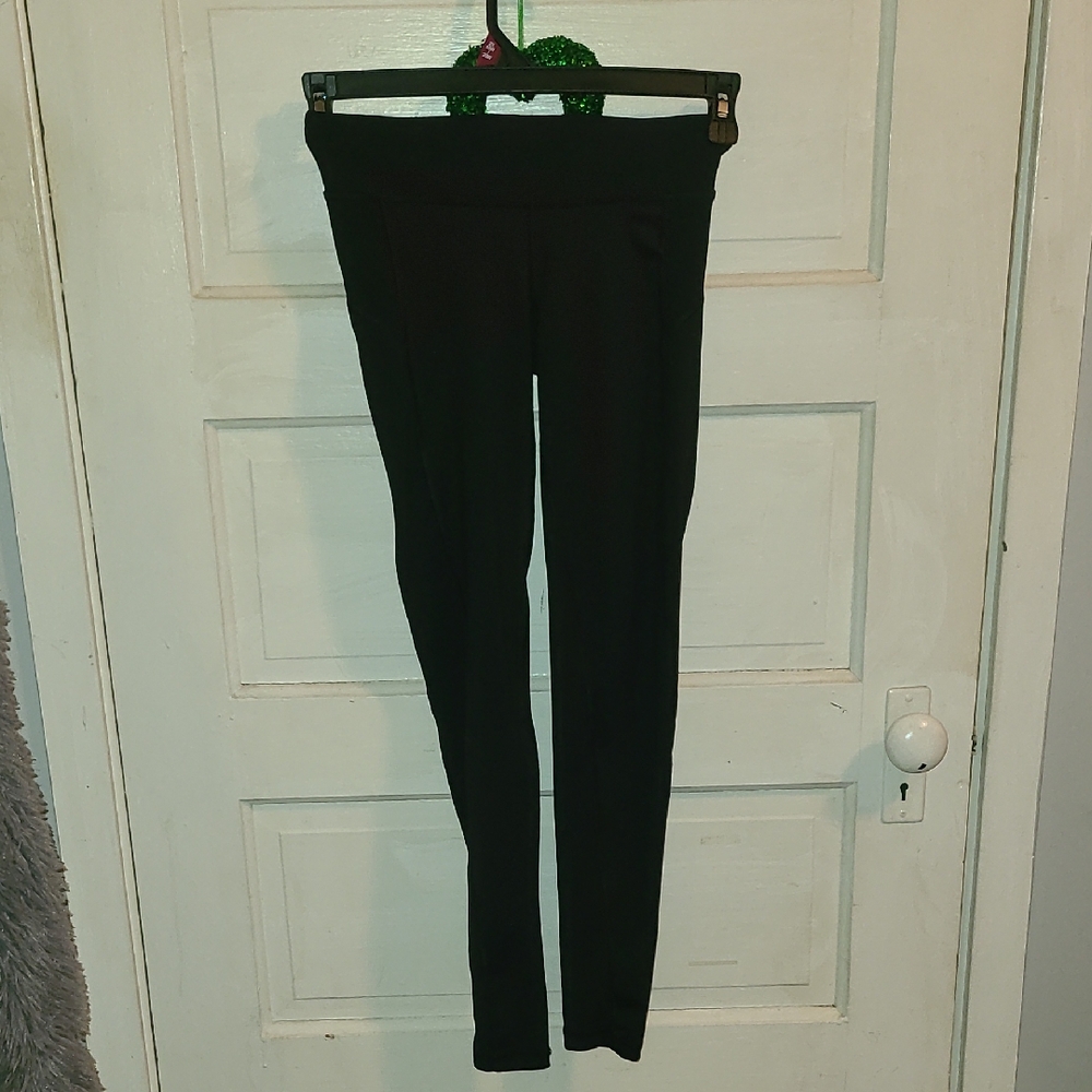 Black Women's Leggings - Stretch High-Waist Leggings